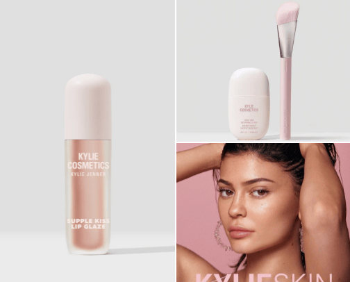 KylieSkin cosmetic collection 10/10 cover photo collage