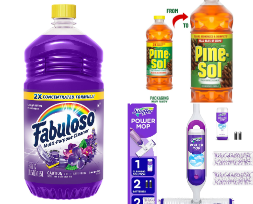 Cleaning Products I Love cover photo collage