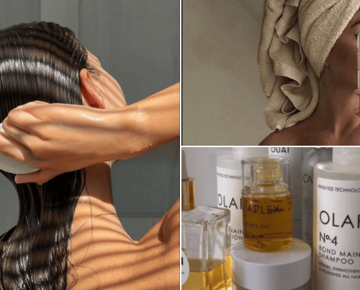 Haircare💆🏽‍♀️ cover photo collage