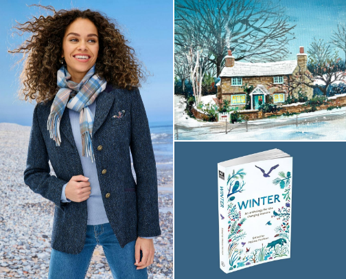 Guide to a Storybook Winter cover photo collage