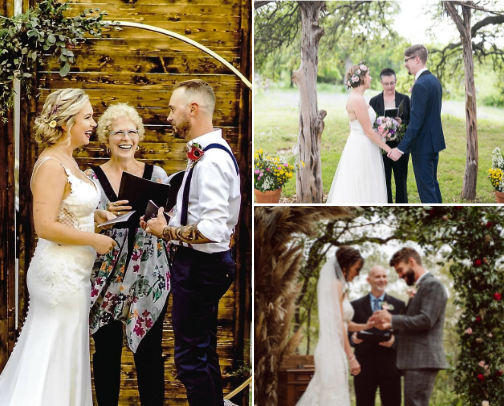 Outstanding Officiants cover photo collage