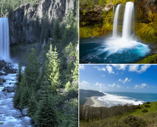 My Favorite Hikes in Oregon cover photo collage