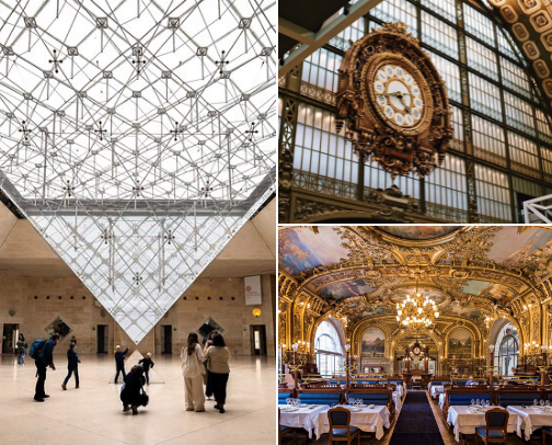 Paris Galleria: Luxury Hotels, Dining, Museums & Iconic Experiences cover photo collage