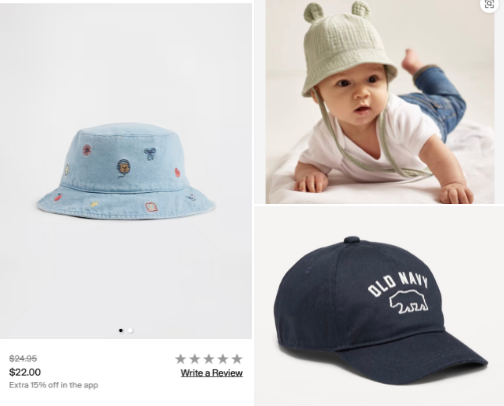 Baby boy accessories cover photo collage