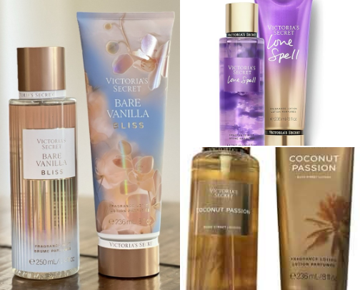 Scents on a Budget: Victoria Secret Edition cover photo collage