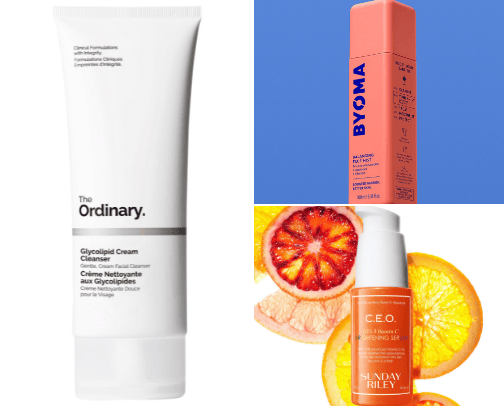 Morning Skincare Routine cover photo collage