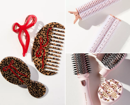 hair care cover photo collage