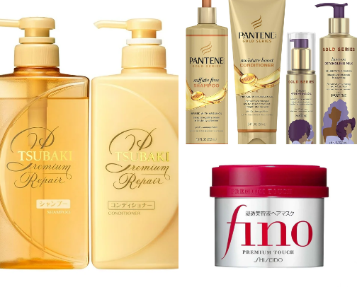 Haircare cover photo collage