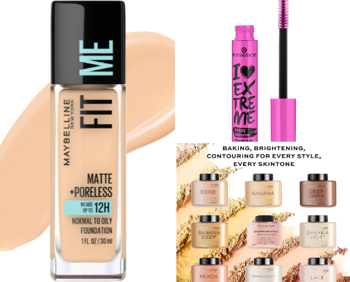 Makeup bag cover photo collage