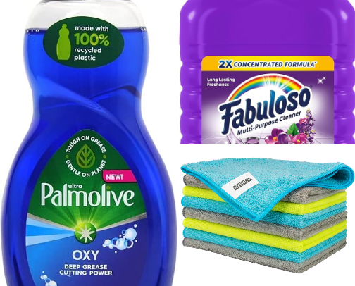 Basic Cleaning Product Buys - When You Don't Know Where To Start cover photo collage