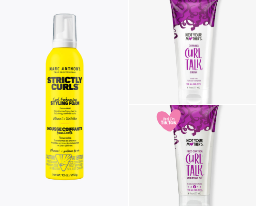 for the curly hair girlies cover photo collage