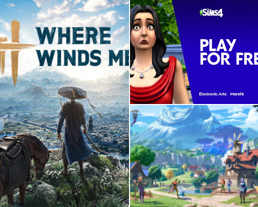 Games cover photo collage