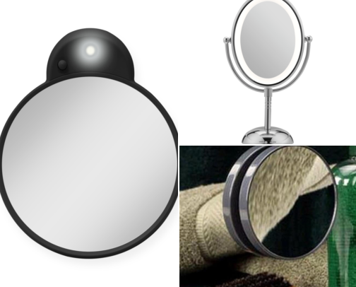 Compact Mirrors With Magnification That Finally Stopped My Unblended Foundation Patches cover photo collage