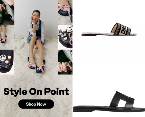 various kinds of sandals cover photo collage