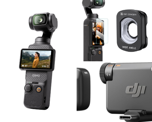 Best camera and accessories on Amazon for vlogging cover photo collage