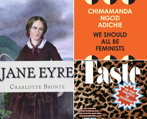 Feministic literature cover photo collage