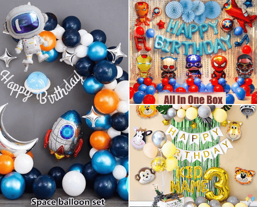 What You Need to Throw a Birthday Party for a Child cover photo collage