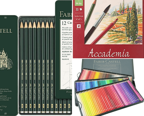 Art supplies 🎨 cover photo collage