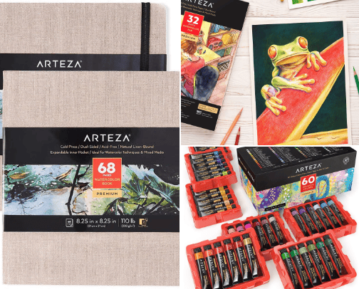 Arty Party! cover photo collage