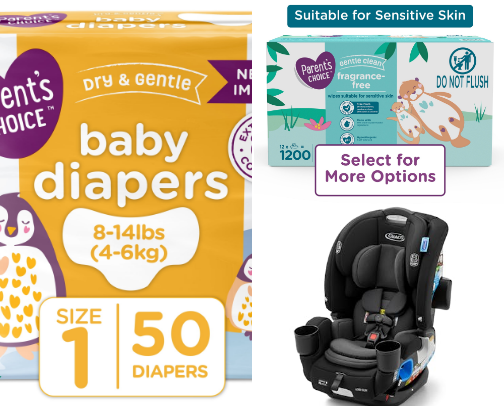 New Parents Mom Must Haves cover photo collage
