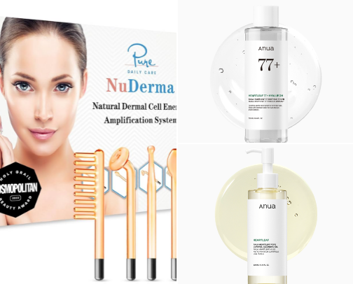 Acne Skincare Routine (amazon) cover photo collage