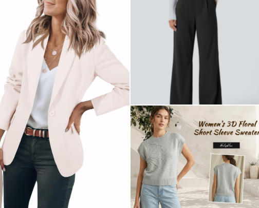 Trendy Fashion Finds for Women cover photo collage