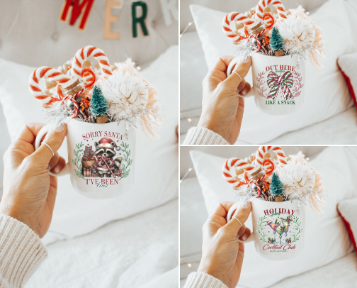 🍪 Holiday Sips: The Cutest Christmas Mugs cover photo collage