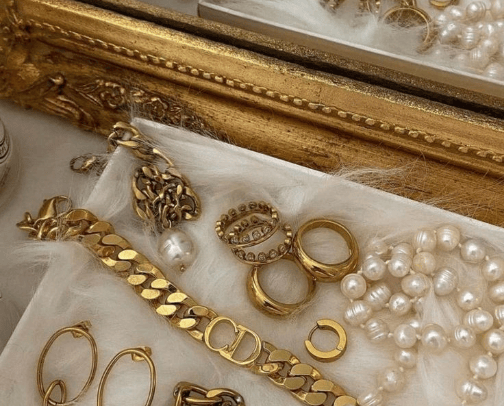 Jewelry cover photo collage