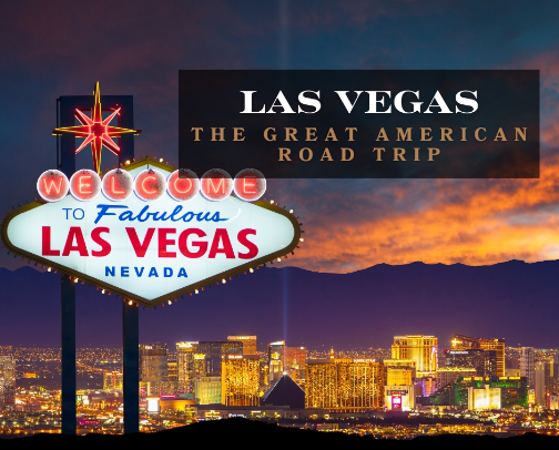 The Great American Road Trip: Las Vegas cover photo collage