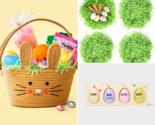 Kids Easter basket stuffers - target edition cover photo collage