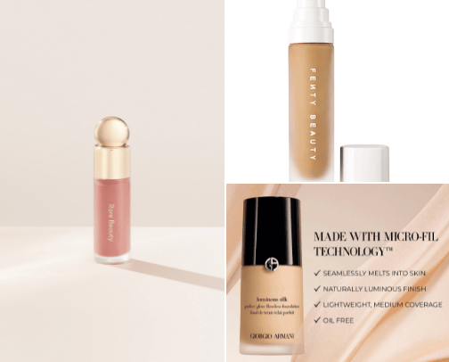 my favorite makeup products cover photo collage