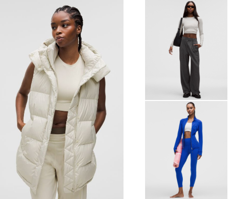 Lululemon Capsule Wardrobe cover photo collage