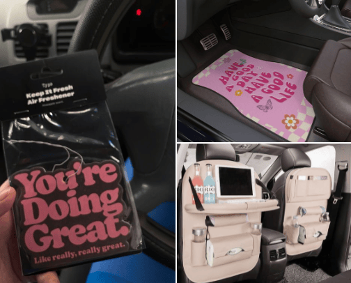 CAR gadgets you need🚘 cover photo collage