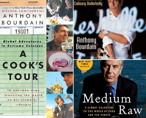 PDF Free - Global reading around A Cook's Tour: Global Adventures in Extreme Cuisines cover photo collage