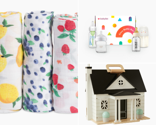 Top Baby Gifts from Babylist cover photo collage