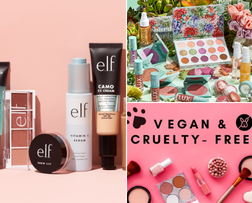 Fave Makeup brands cover photo collage