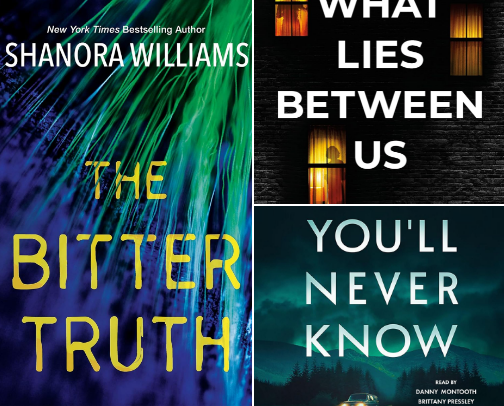 My Top Rated Thrillers cover photo collage