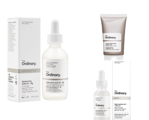 Skincare routine cover photo collage