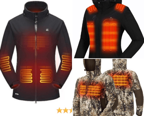 Heated Winter Wear cover photo collage
