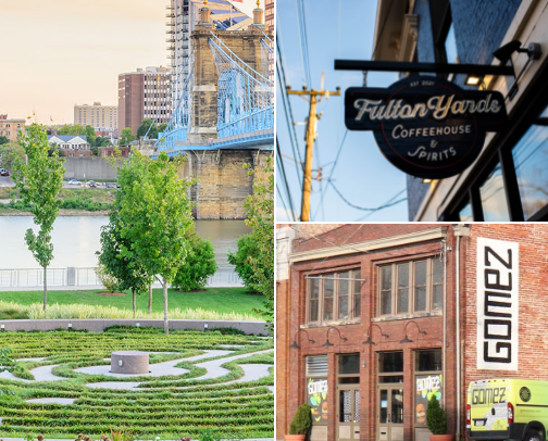 Spend a Day in Cincinnati cover photo collage