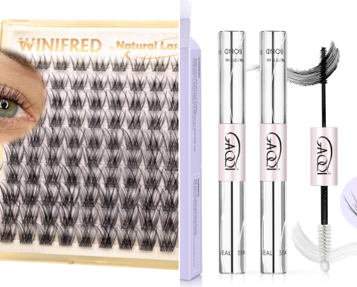 Lash Clusters Kit cover photo collage