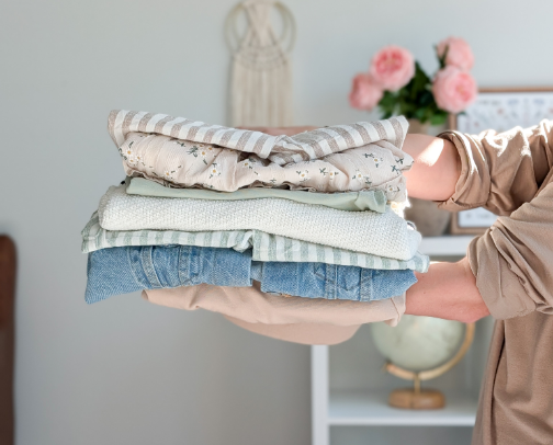 The 5-Kid Laundry Secrets cover photo collage