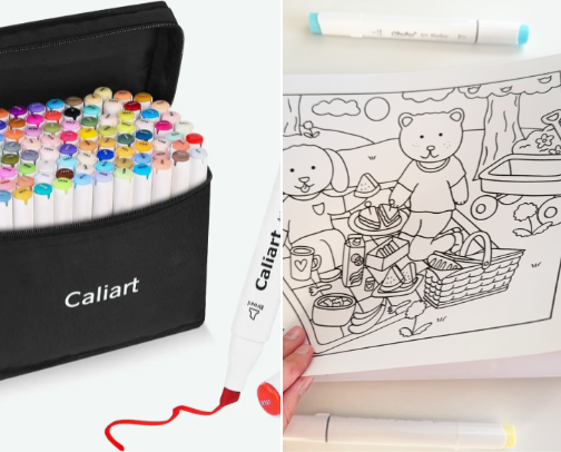 Coloring Essentials cover photo collage