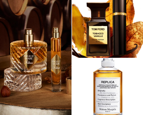 Autumn Perfumes – Scents That Embrace the Season cover photo collage