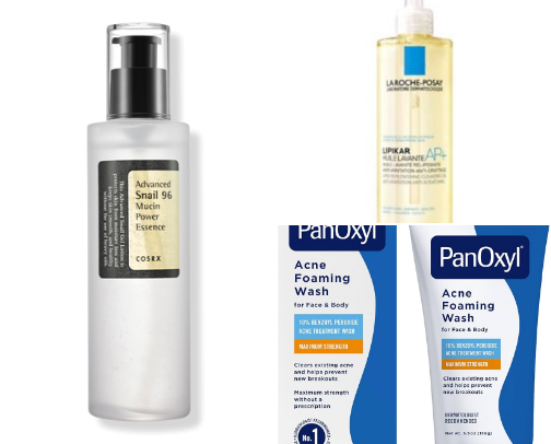 Affordable daily skin care/ body care for oily combination girlies that completely transformed my skin cover photo collage