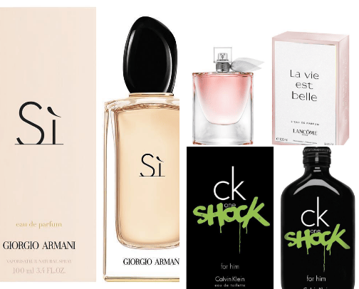 My Favourite Fragrances cover photo collage