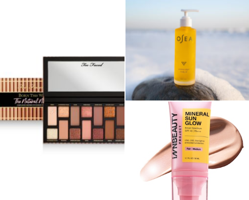 Beauty + hair cover photo collage