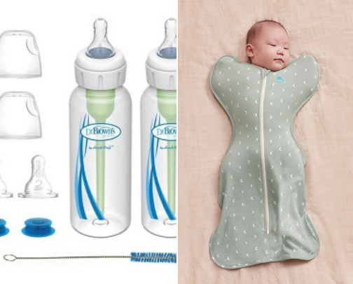 Items I couldn’t live without in the first year of my daughters life cover photo collage