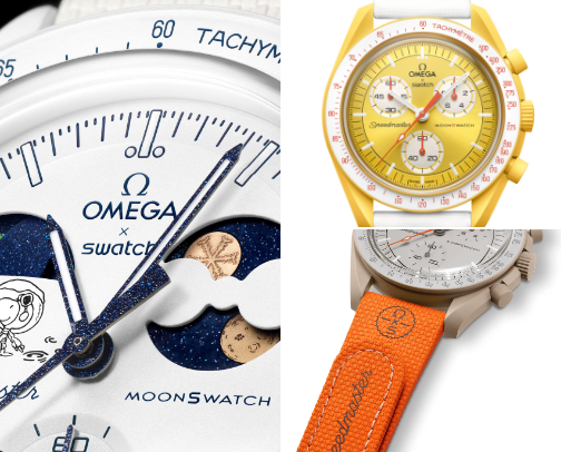 Omega × Swatch MoonSwatch — Collector Picks cover photo collage