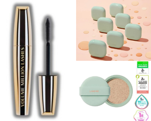 My favorite beauty recs cover photo collage